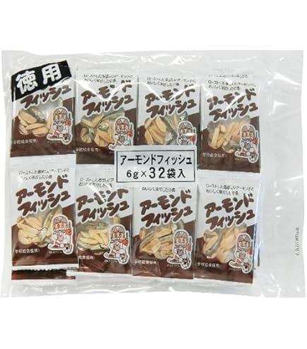 Amazon.co.jp: Fujizawa Shoji Almond Fish Snacks, 0.7 oz (20 g) x
